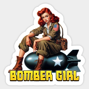 BOMBERGIRL Sticker